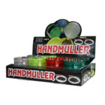 Wholesale-50pcs-lot-Plastic-Acrylic-42mm-3-Parts-Herb-Grinder-Mini-Portable-Raindom-Color-Send-Pollen